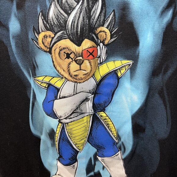 Fresh Laundry T-Shirt Boys Large Anime Robot Superhero Teddy Bear Short Sleeve - Picture 2 of 6